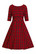4823 HELL BUNNY IRVINE punainen tartankuosinen 50-luvun tyylin kellomekko
