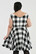 40113 HELL BUNNY TEEN SPIRIT MID DRESS, BLK/WHT