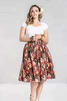 50109 HELL BUNNY UKULELE 50´S SKIRT