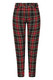 50094 HELL BUNNY CLASH TARTANKUOSISET SKINNY HOUSUT