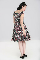 40175 HELL BUNNY LANAH japaniaiheinen polvimittainen mekko