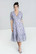 40179 HELL BUNNY WILLOW SPARROW lavendelin värinen sifonkimekko hihoilla