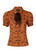 60061 HELL BUNNY VIXEY BLOUSE, brn