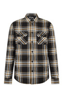 60012 CHET ROCK FLANEL VUORELLINEN RUUTUPAITA, SINAPPI