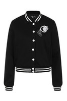 80019 HELL BUNNY SAMARA JACKET, BLK/GRN