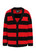 60109 HELL BUNNY NEVERMIND OVERSIZE CARDIGAN, BLK/RED