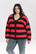 60109 HELL BUNNY NEVERMIND OVERSIZE CARDIGAN, BLK/RED