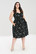 40191 HELL BUNNY BELLE 50-luvun tyylin mekko lumihiutalesomistein