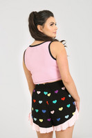 60134 HELL BUNNY MIMI CROP TOP