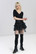 50150 HELL BUNNY CHAI MINI SKIRT, BLK