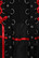 50150 HELL BUNNYN CHAI  tututyylinen minihame,musta/punainen