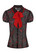 60118 HELL BUNNY  PERRY sydänsomisteinen sifonkipusero