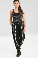 50159 HELL BUNNY BARBED WIRE JOGGERS