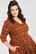 40204 HELL BUNNY TAWNY polvimittainen tartankuosinen kellomekko