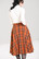 50142 HELL BUNNY TAWNY tartankuosinen vintage-tyylinen kellohame