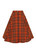 50142 HELL BUNNY TAWNY tartankuosinen vintage-tyylinen kellohame