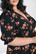 40219 HELL BYNNY ORLA kukkakuosinen polvimittainen mekko