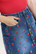 50186 HELL BUNNY STRAWBERRY DENIM mansikkasomisteinen minihame