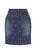 50186 HELL BUNNY STRAWBERRY DENIM mansikkasomisteinen minihame