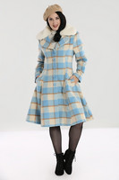 80006 HELL BUNNY MILLICENT COAT, baby blue
