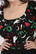 60144 HELL BUNNY GOOD FORTUNE hihallinen lyhyt toppi