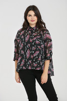 60146 HELL BUNNY ON THE MOONLIGHT BLOUSE