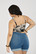 60160 HELL BUNNYN DOMINIQUE vintage kukkakuosinen crop toppi