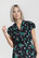 40268 HELL BUNNY GOOD LUCK POLVIMITTAINEN MEKKO KIELO/ORVOKKI PRINTEIN