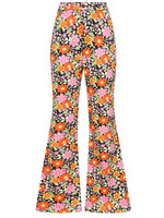 220202 BRIGHT AND BEAUTIFUL DONNA PARADISE BLOOM TROUSERS