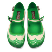 HCD16 HAVANA Mary Jane Flat, grn