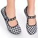 HCD11 CHECKERS Mary Jane Flat