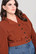 80026 HELL BUNNY RAVENWOOD vintagetyylinen vyötärömittainen jakku, ruskea