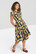40308 HELL BUNNY SUNFLOWER 50`S DRESS