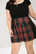 50173 HELL BUNNY HEATHER tartankuosinen minihame tehosteremmein