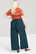 50210 HELL BUNNY GINGER SWING TRS, petrol