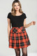 50214 HELL BUNNY CLEMENTINE MINI SKIRT