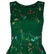 14332 DOLLY & DOTTY AMANDA vintage style forest green bird print dress