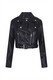 190601 COLLECTIF LANA pu -biker jacket, black