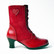 637755 VINTRO MINKA red ankle boots with red heart decoration