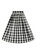 50059 HELL BUNNY VICTORINE gingham-ruutuinen 50-luvun tyylin hame, mv
