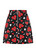 50267 HELL BUNNY KATE HEART A-linjainen minihame sydänprintein