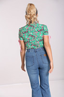 60219 HELL BUNNY MADILYNN BLOUSE