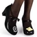 HCD116 CALL ME Mary Jane Pump, mid heels, musta