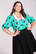 60240 HELL BUNNY LOVE CATS BLOUSE
