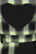 40338 HELL BUNNY TAMMY tartan -kuosinen lappumekko, musta/neon vihreä