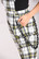 50279 HELL BUNNY LUDI tartan -kuosiset haalarit kapenevalla lahkeella