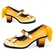 HCD121 FOX Mary Jane Pump, mid heels