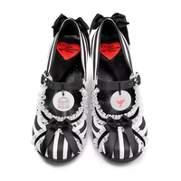 HCD122 KATRINA Mary Jane Pump, mid heels