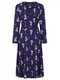 30846 COLLECTIF KENDRA potpourri wrap dress