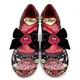 HCD124 ROSE OF LIFE Mary Jane Pump, mid heels